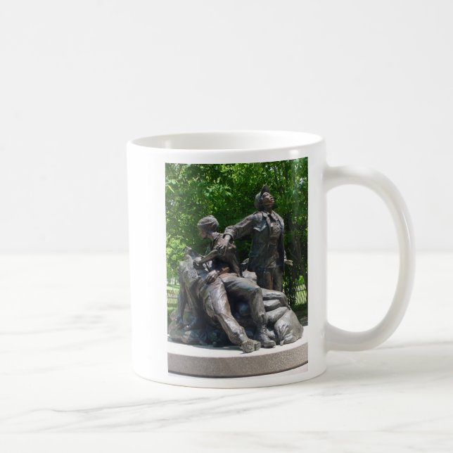 Vietnam Nurses Memorial, True Heroine Coffee Mug (Right)