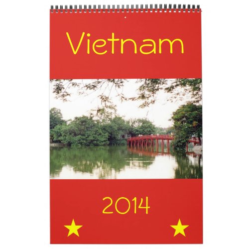 vietnam photography 2014 calendar