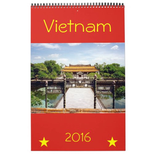 vietnam photography 2016 calendar