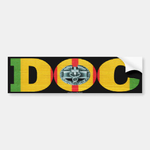 Vietnam Ribbon Doc - CMB Bumper Sticker