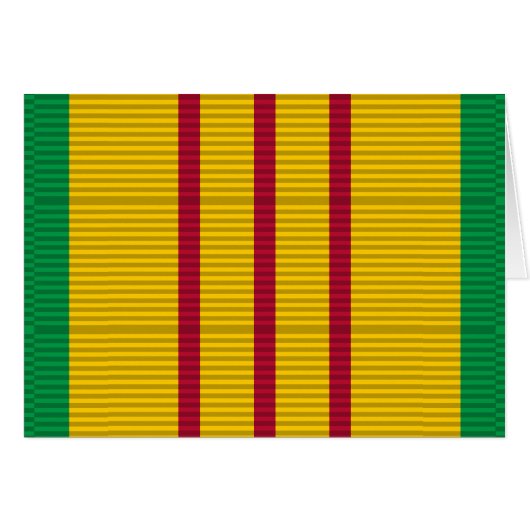 Vietnam Service Medal ribbon (Front Horizontal)