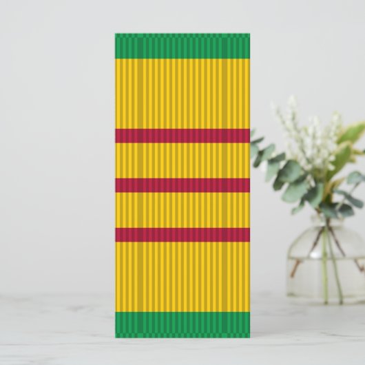Vietnam Service Medal ribbon (Standing Front)