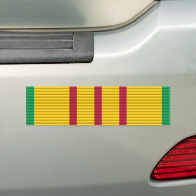Vietnam Service Medal ribbon Car Magnet (In Situ)