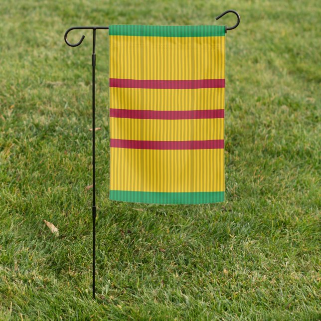 Vietnam Service Medal ribbon Garden Flag (In SItu)