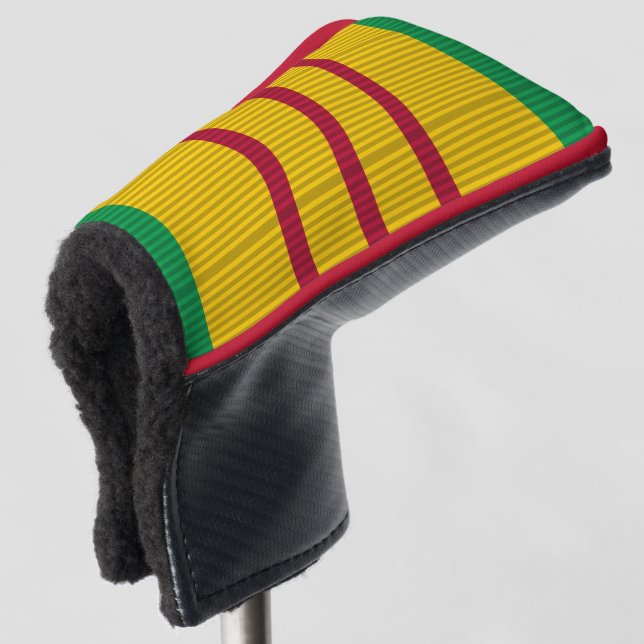 Vietnam Service Medal ribbon Golf Head Cover (3/4 Front)