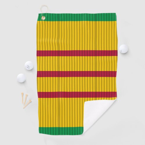 Vietnam Service Medal ribbon Golf Towel