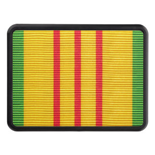 Vietnam Service Medal Ribbon Hitch Cover