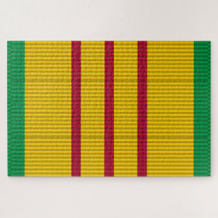 Vietnam Service Medal ribbon Jigsaw Puzzle