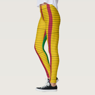 Vietnam Service Medal ribbon Leggings