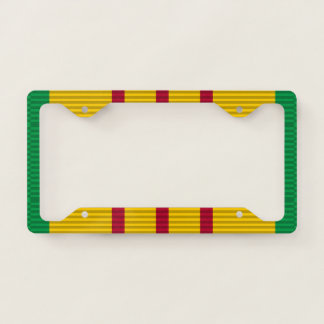 Vietnam Service Medal ribbon License Plate Frame
