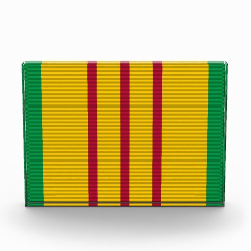 Vietnam Service Medal ribbon Photo Block