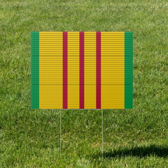 Vietnam Service Medal ribbon Sign (Insitu)