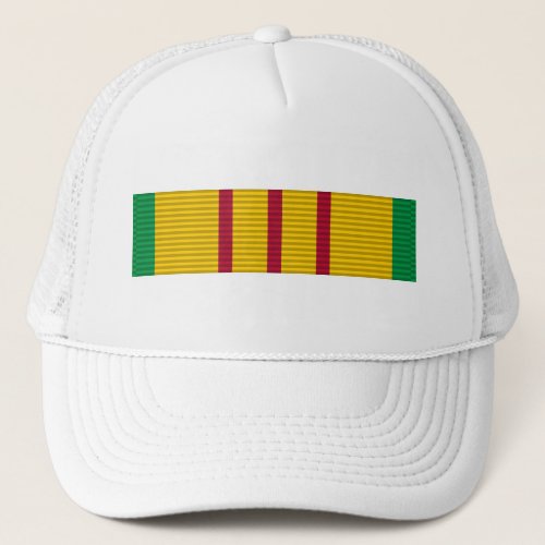 Vietnam Service Medal ribbon Trucker Hat