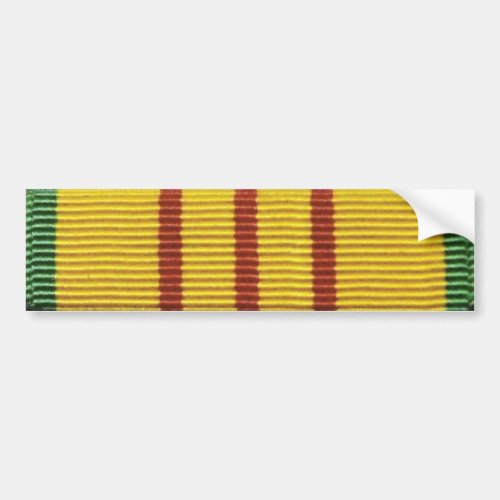 Vietnam service ribbon bumper sticker