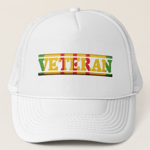 Vietnam Service Ribbon Veteran Mesh_Back Hat