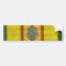 Vietnam service with medal bumper sticker