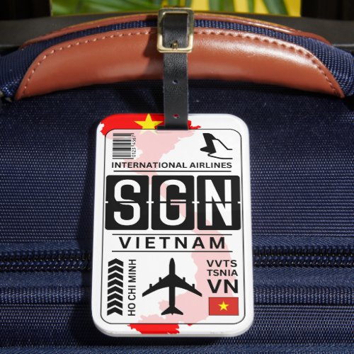 Vietnam SGN Luggage Tag