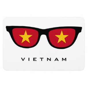 Vietnam Shades custom text & color magnet