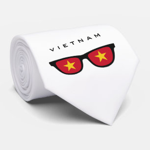 Vietnam Shades custom text & color tie
