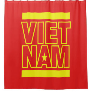 VIETNAM SHOWER CURTAIN