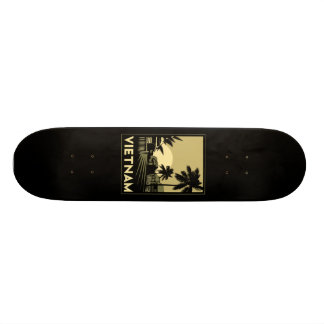 vietnam southeast asia art deco retro travel skateboard
