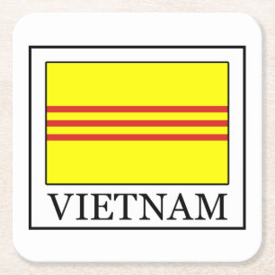 Vietnam Square Paper Coaster