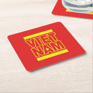 VIETNAM SQUARE PAPER COASTER