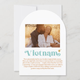 Vietnam Table Number