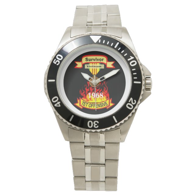 Vietnam Tet Offensive Survivor Watch (Front)