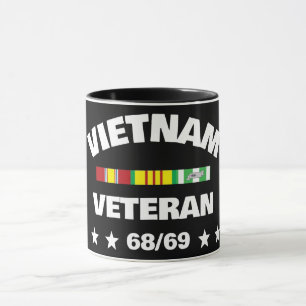 VIETNAM TOUR OF DUTY 68/69 COFFEE MUG