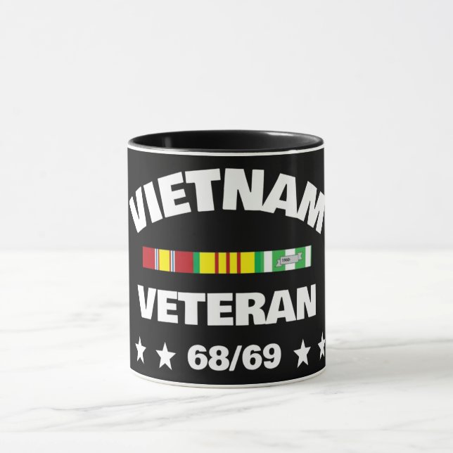 VIETNAM TOUR OF DUTY 68/69 COFFEE MUG (Center)