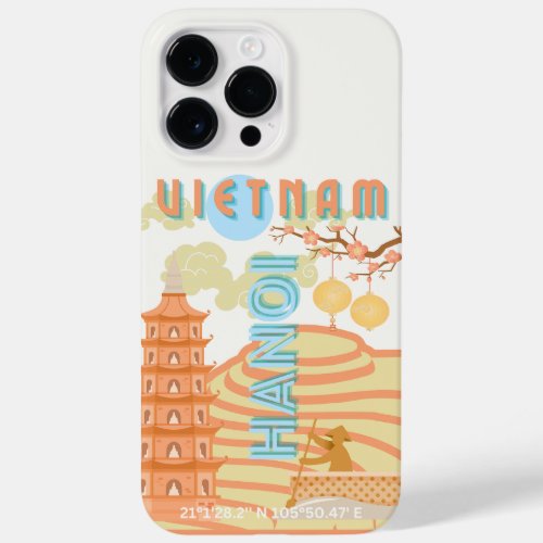 Vietnam Travel Art Case_Mate iPhone 14 Pro Max Case