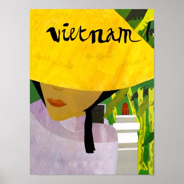 Vietnam travel poster (Front)