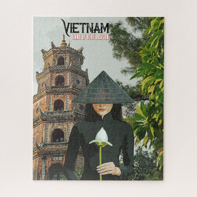Vietnam Travel Vacation   Jigsaw Puzzle (Vertical)