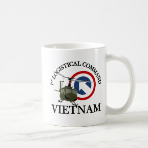 Vietnam Vet - 1st Log Cmd Coffee Mug