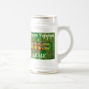 Vietnam Vet Army ws/2 Beer Stein