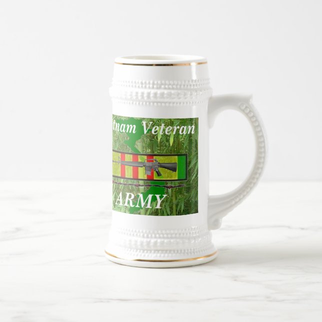 Vietnam Vet Army ws/2 Beer Stein (Right)