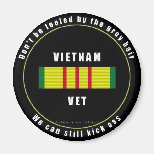 Vietnam Vet Magnet (Front)