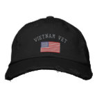 Vietnam Vet with American Flag