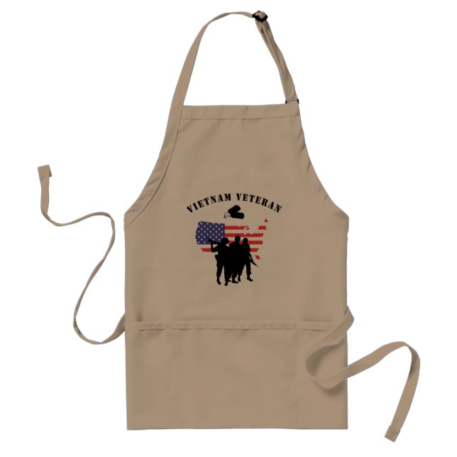 Vietnam Veteran Adult Apron (Front)