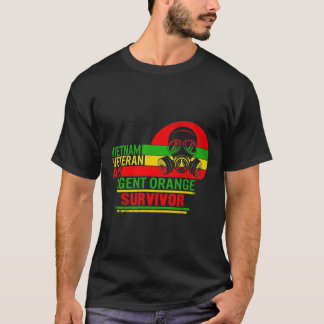 Vietnam Veteran And Orange Agent Survivor T-Shirt