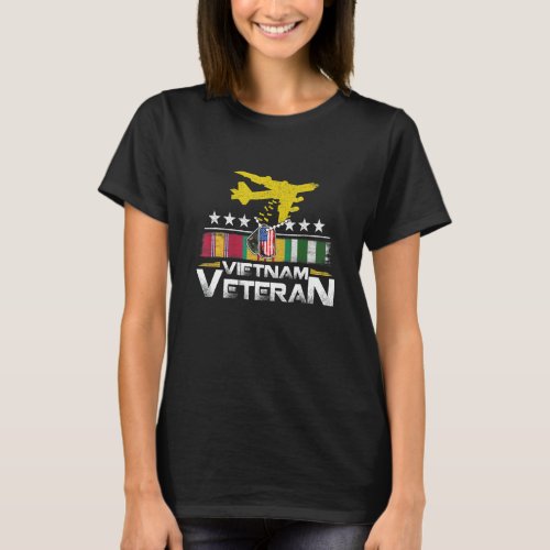 Vietnam Veteran B 52 Stratofortress Bomber Plane U T_Shirt