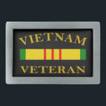 Vietnam Veteran Belt Buckle<br><div class="desc">Vietnam Veteran Design
Veterans of the Vietnam War
Makes a nice gift for a Vietnam Veteran</div>