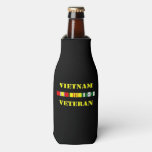 Vietnam Veteran Bottle Cooler at Zazzle