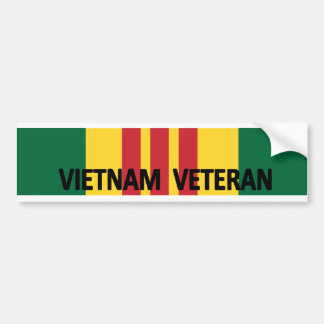 Vietnam Veteran Bumper Sticker