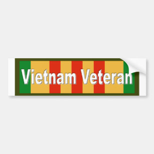 Vietnam Veteran Bumper Sticker