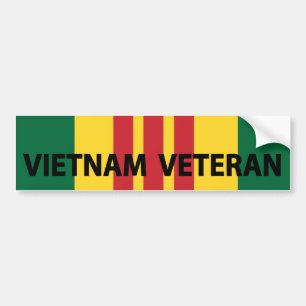 Vietnam Veteran Bumper Sticker