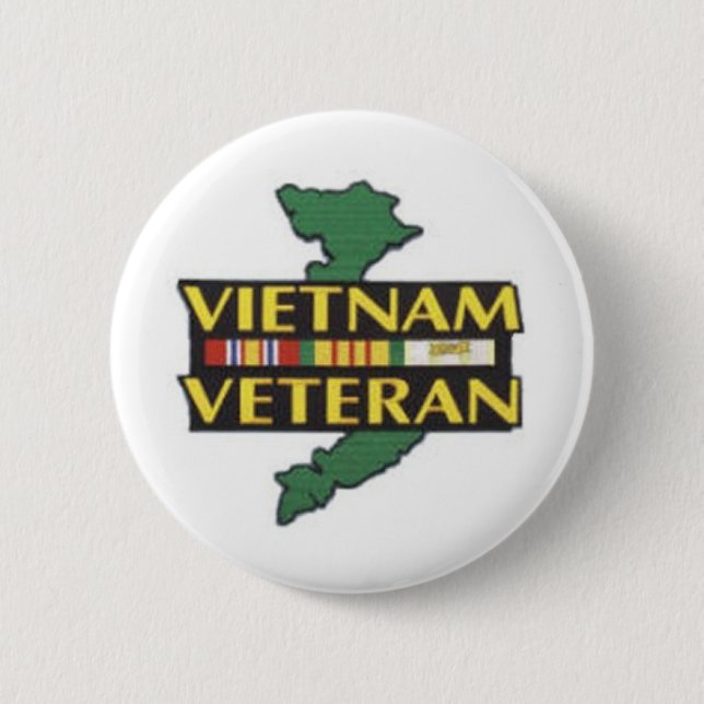 Vietnam Veteran Button (Front)