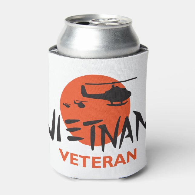 Vietnam Veteran Can Cooler (Can Front)