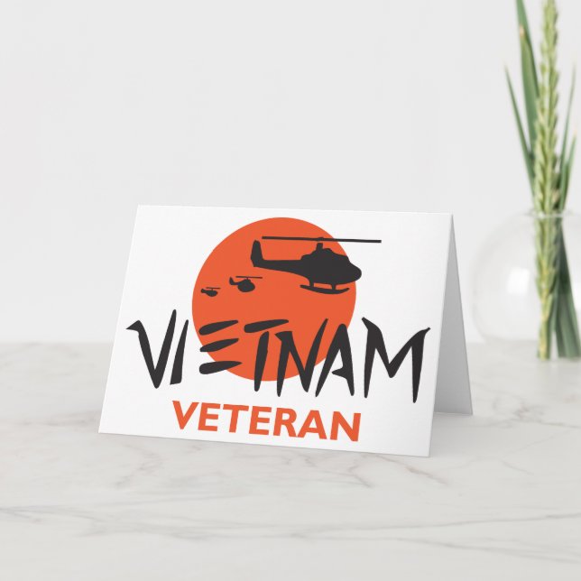 Vietnam Veteran Card (Front)